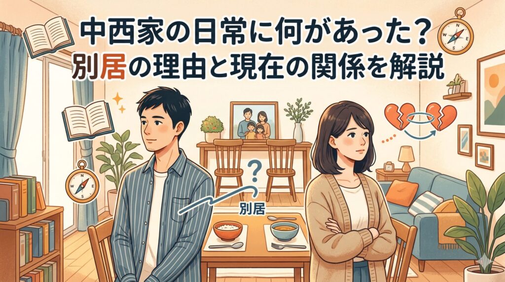 中西家の日常 何があった