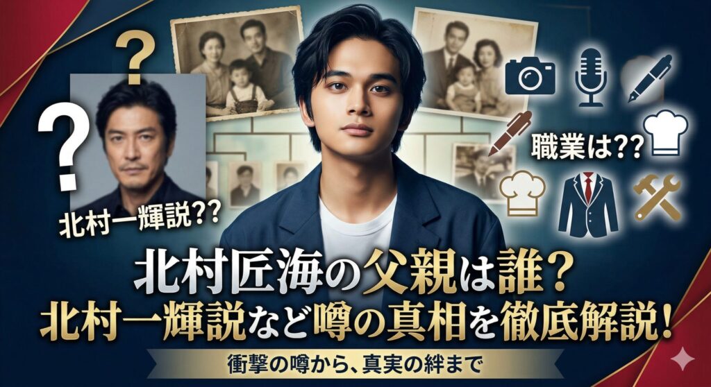北村匠海父親