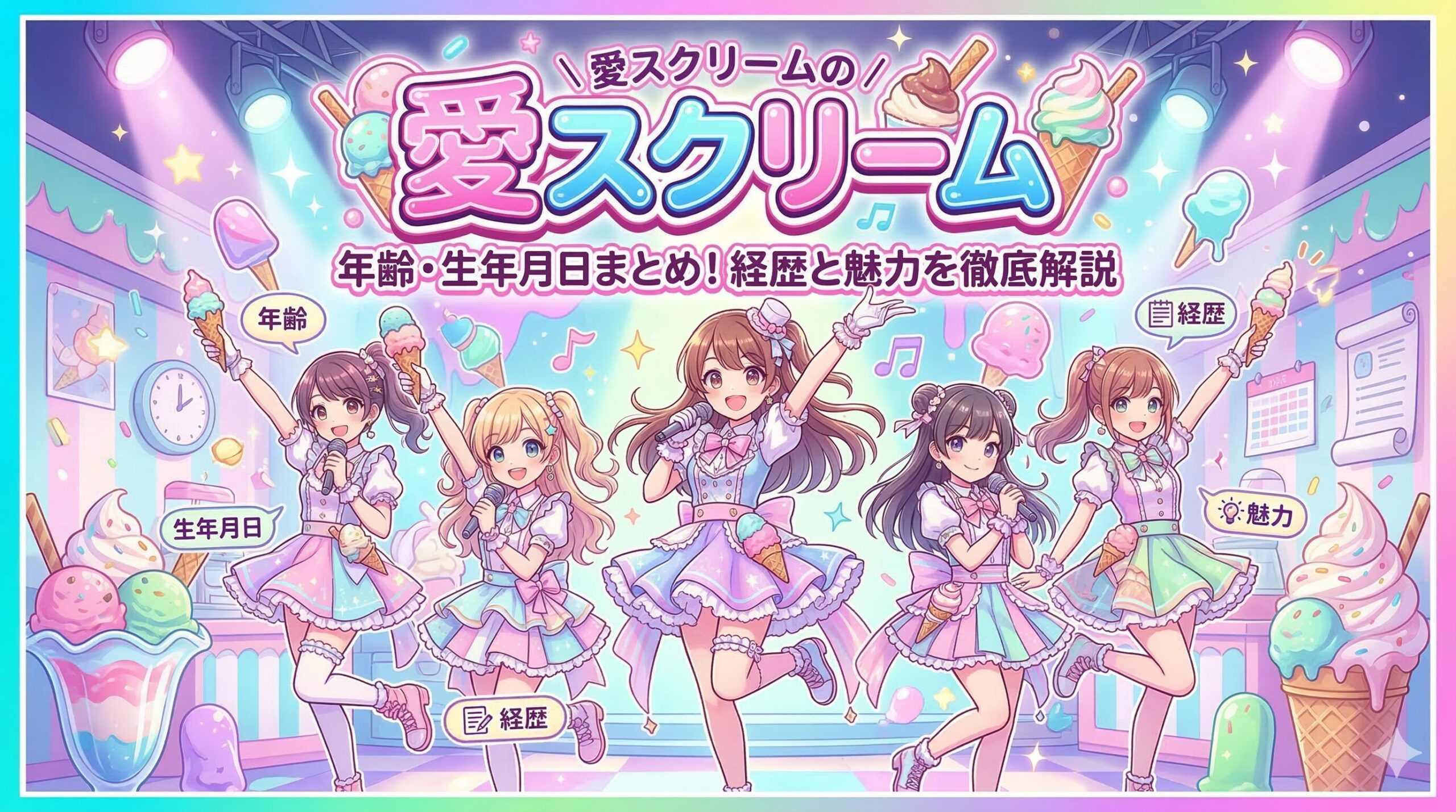 愛スクリーム メンバー 年齢