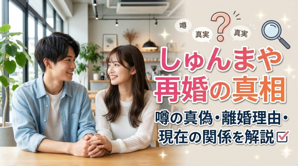 しゅんまや再婚