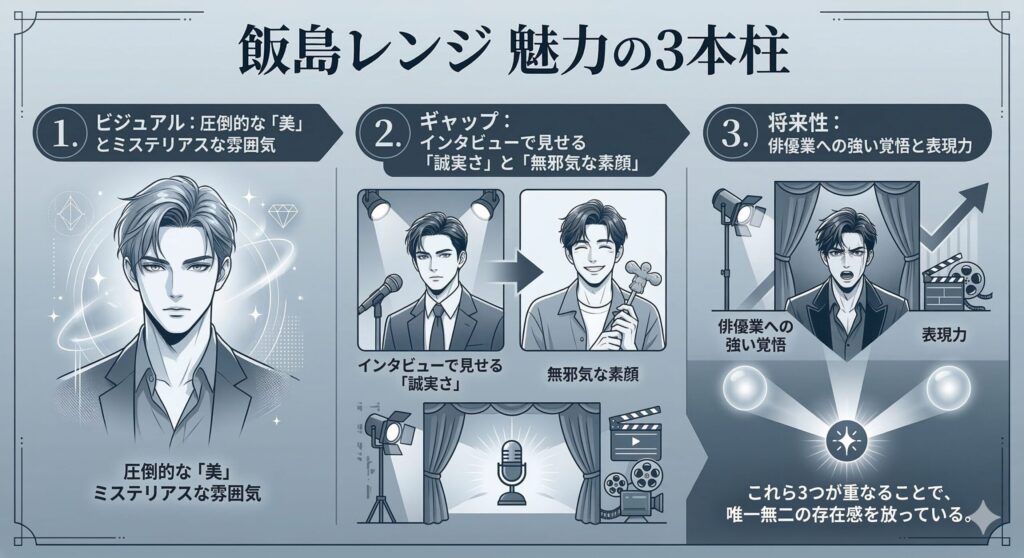 飯島レンジが選ばれる3つの理由