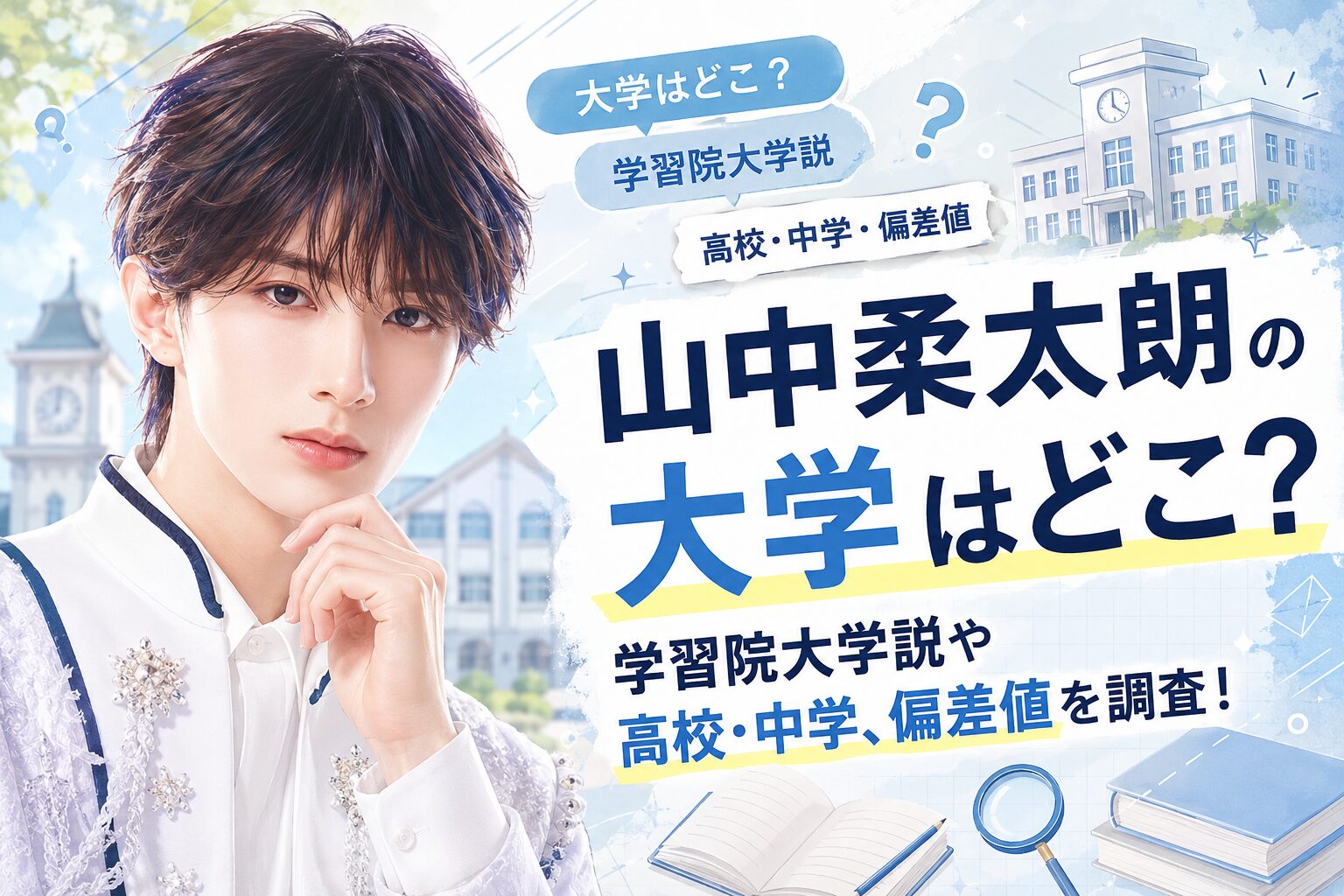 山中柔太朗の大学