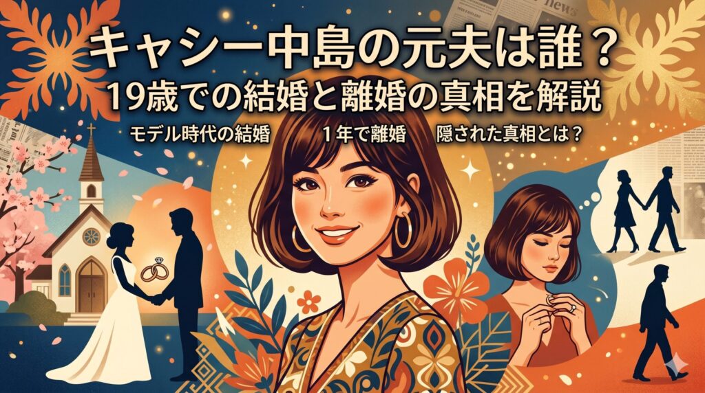 キャシー中島の元夫