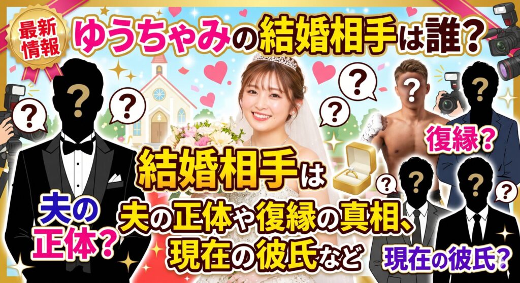 ゆうちゃみ 結婚相手　ゆうちゃみ 夫