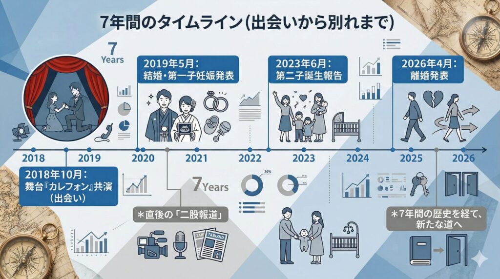 川栄李奈・廣瀬智紀 7年間のタイムライン