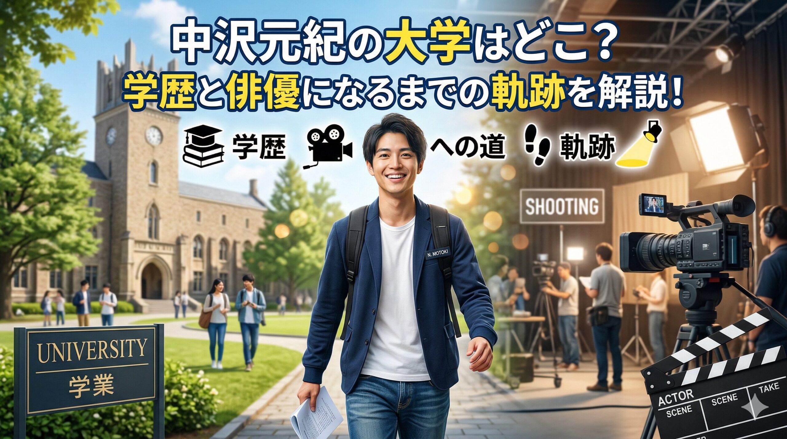 中沢元紀 大学 学歴