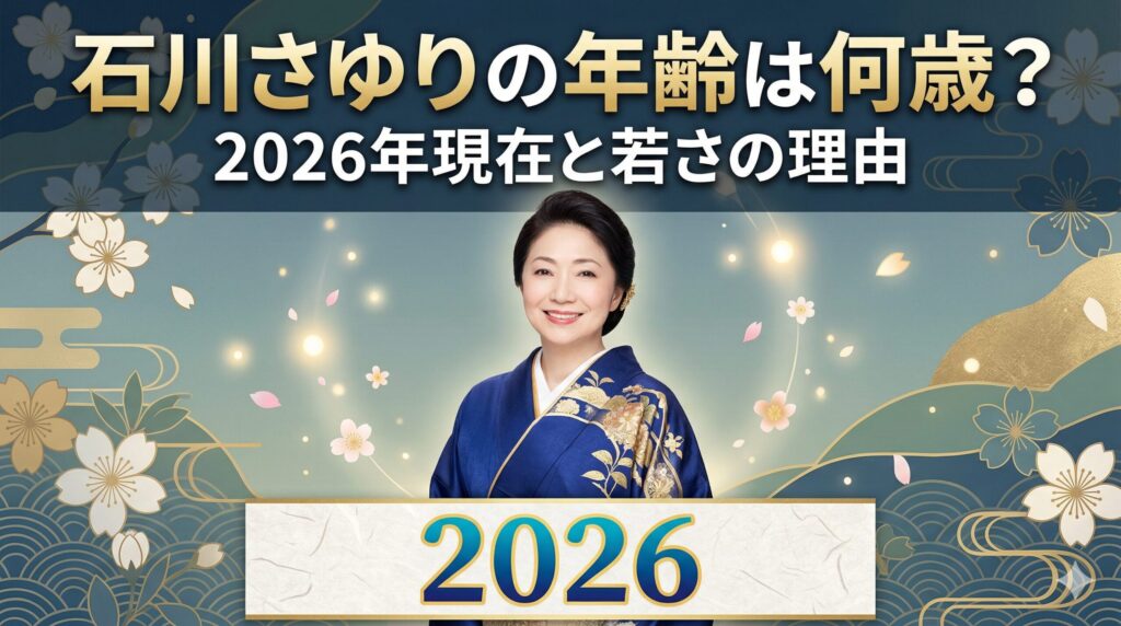 石川さゆり 年齢