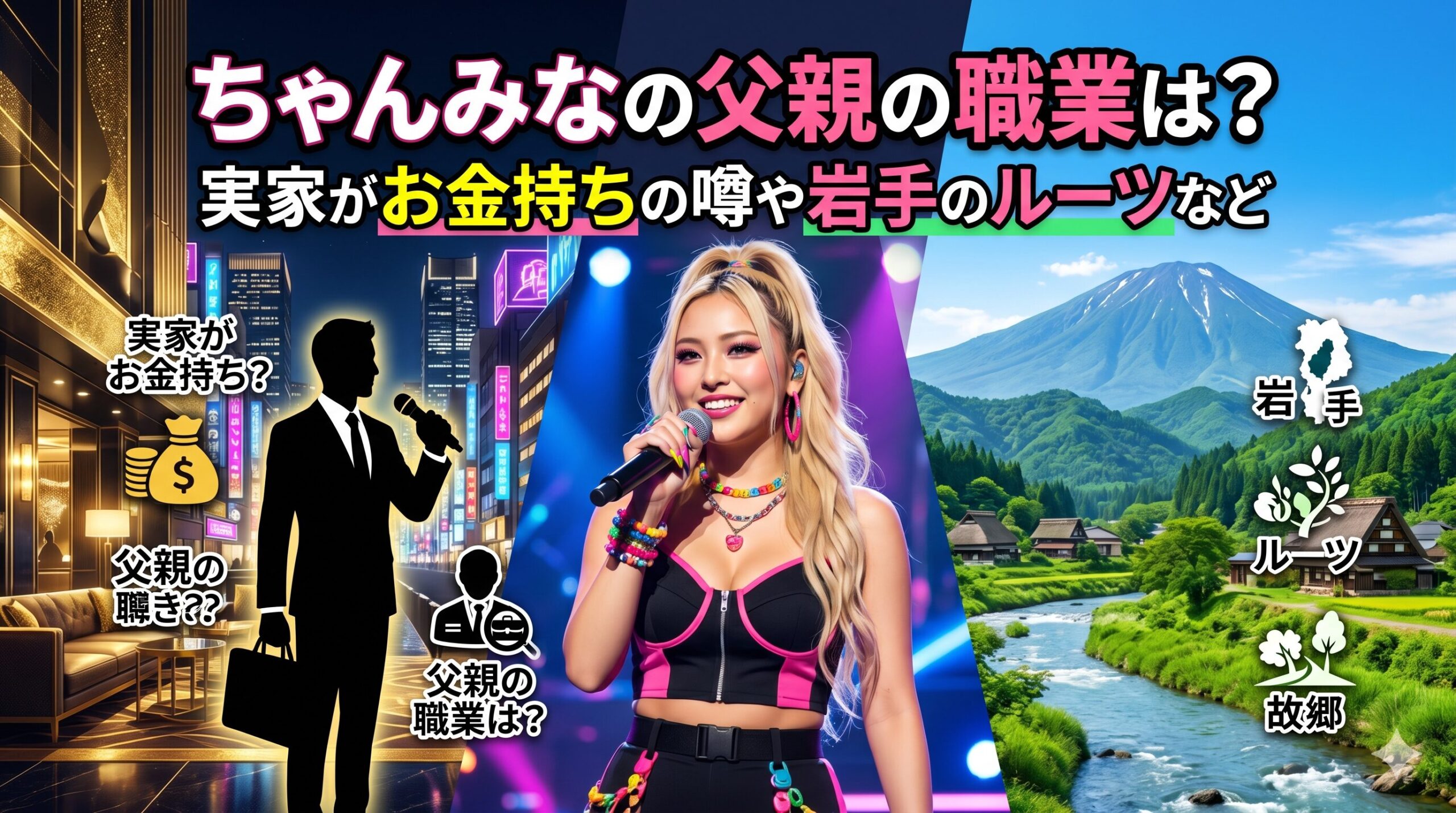 ちゃんみな父親