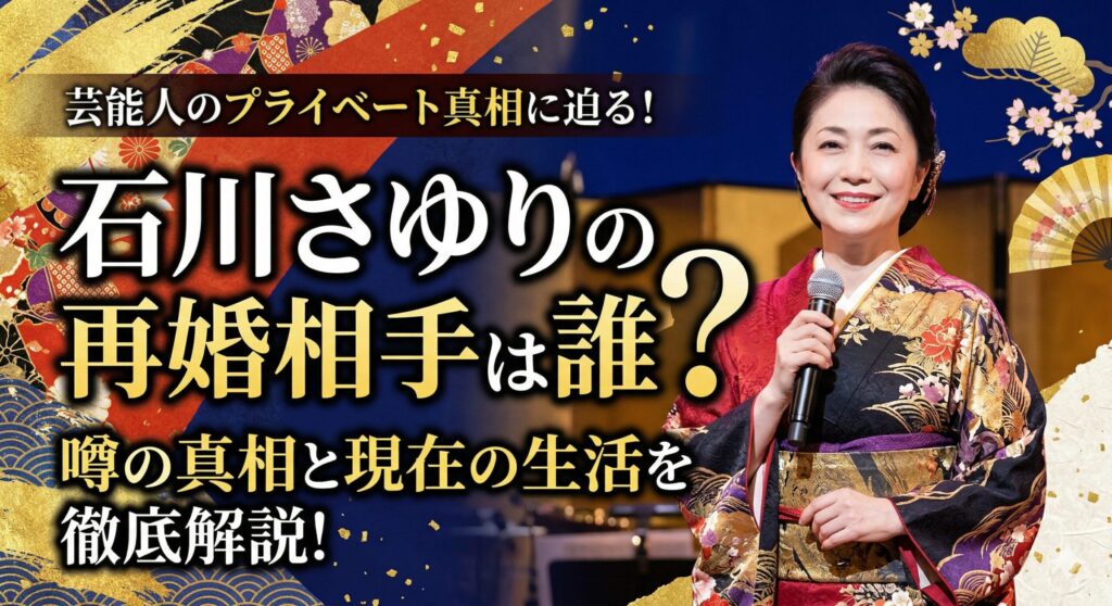 石川さゆり再婚相手