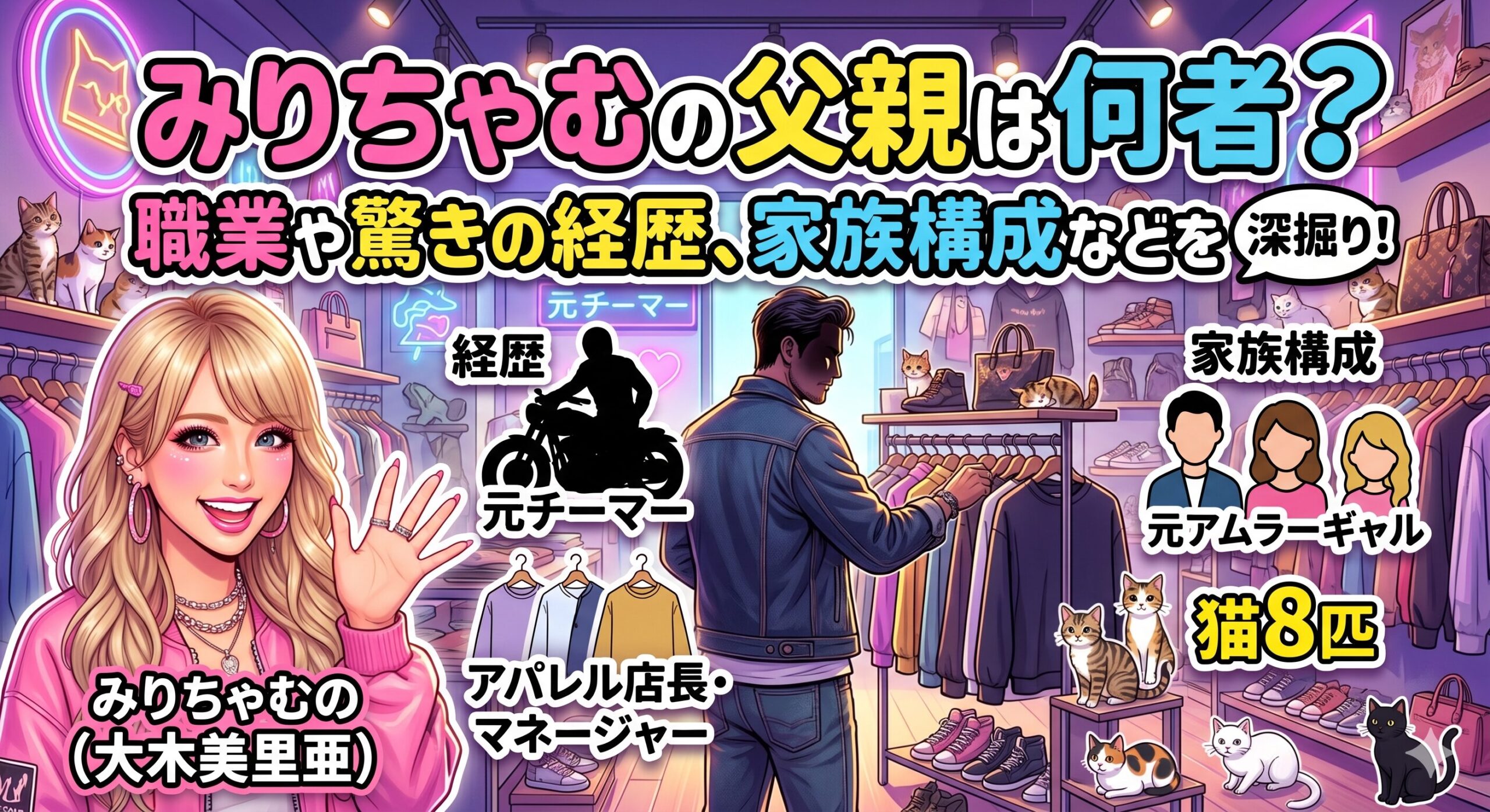 みりちゃむ 父親