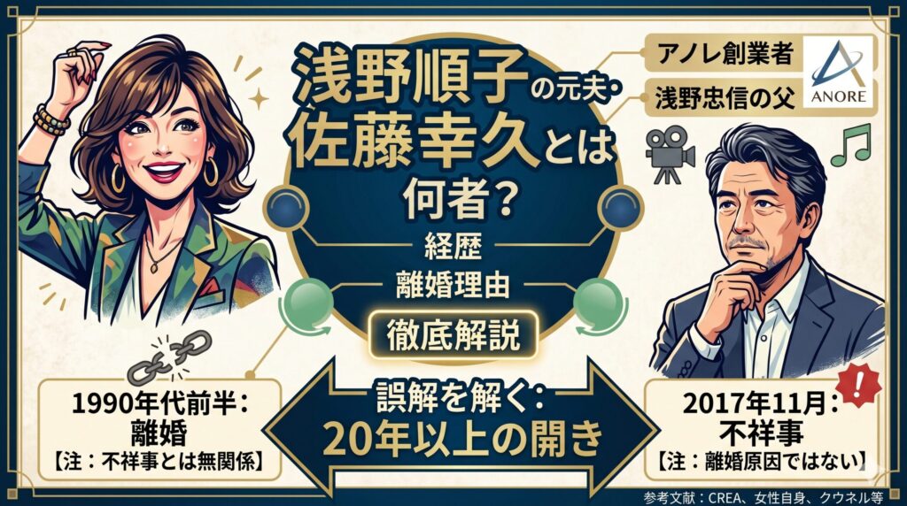 浅野順子の元夫