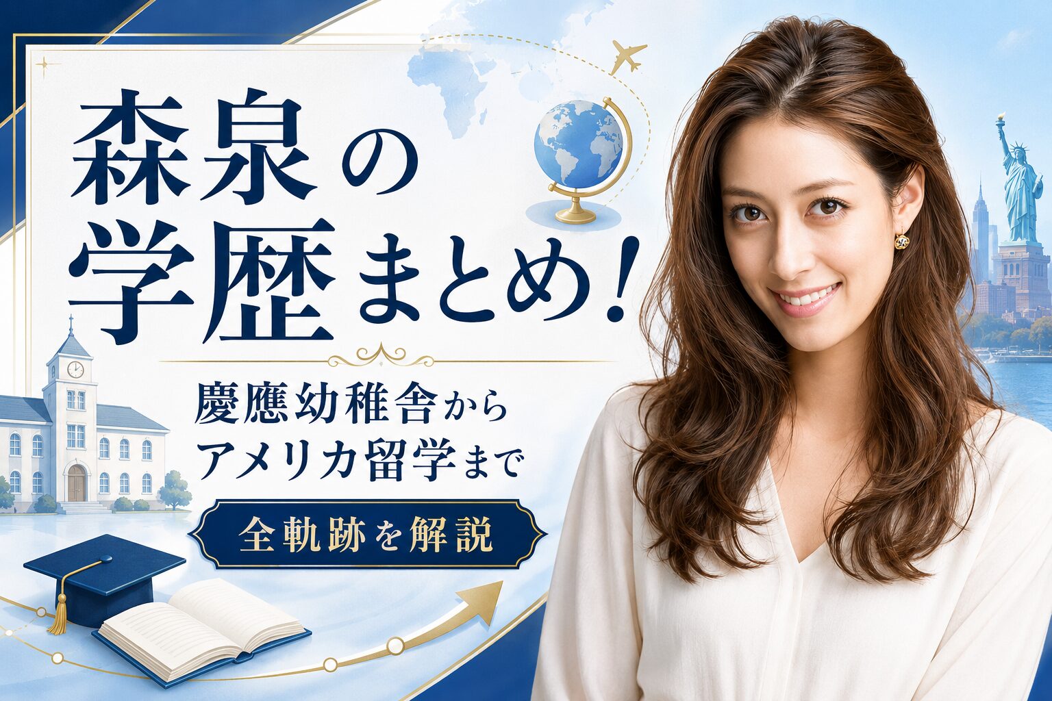 森泉の学歴