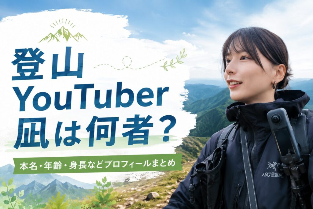 登山YouTuber凪